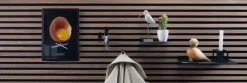 Krog t/akustikpanel 5 x 2,5 cm sort 2-pk. - Køb i butik