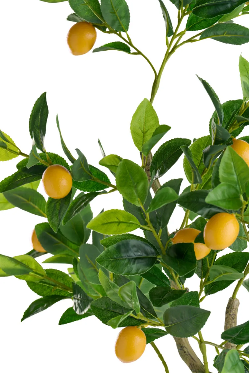 Kunstigt citrontræ 120 cm