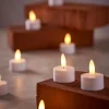 LED-fyrfadslys med 3D-flamme 4 stk. - DAY