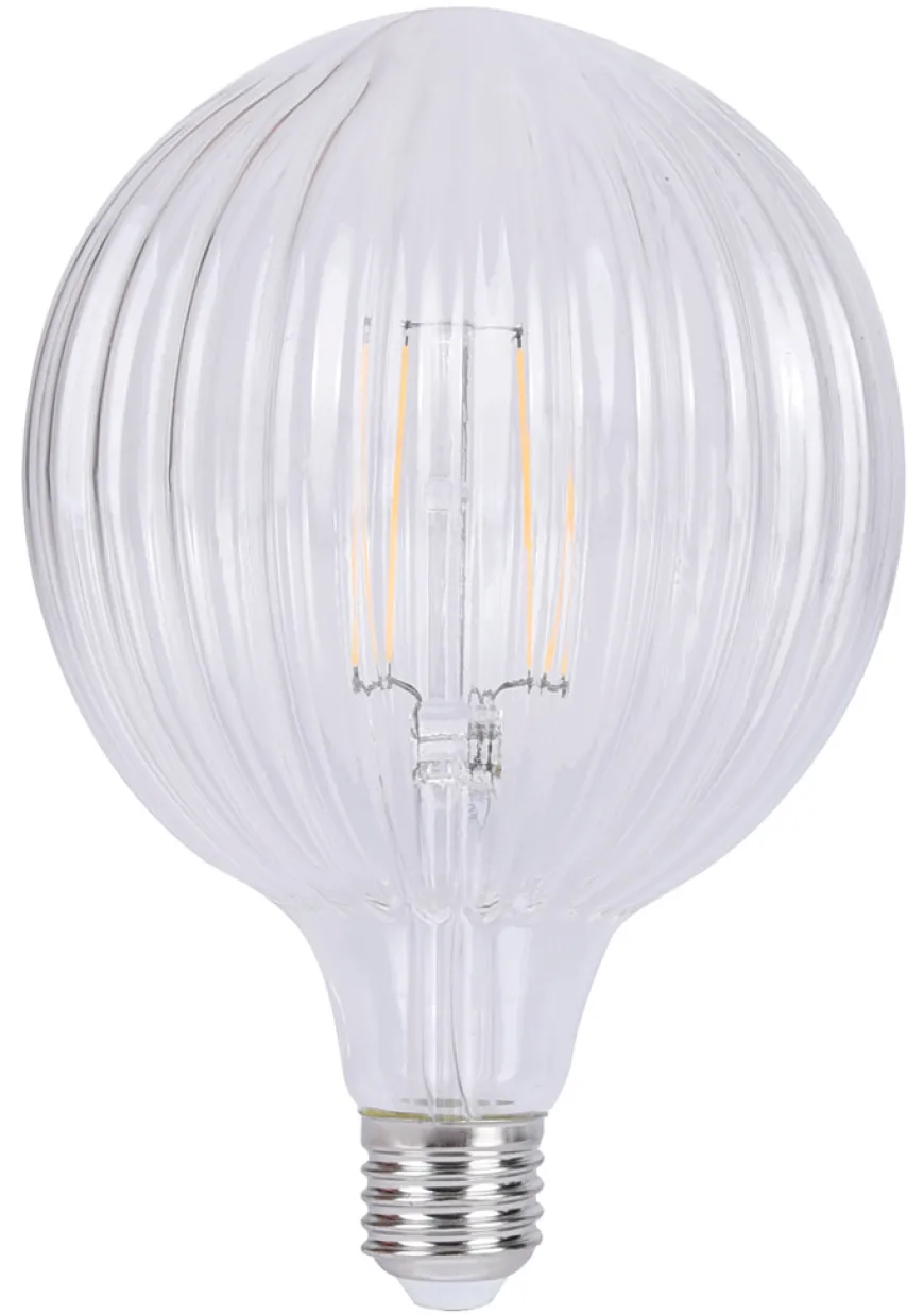 LED-pære Stripes klar 1,4 W E27