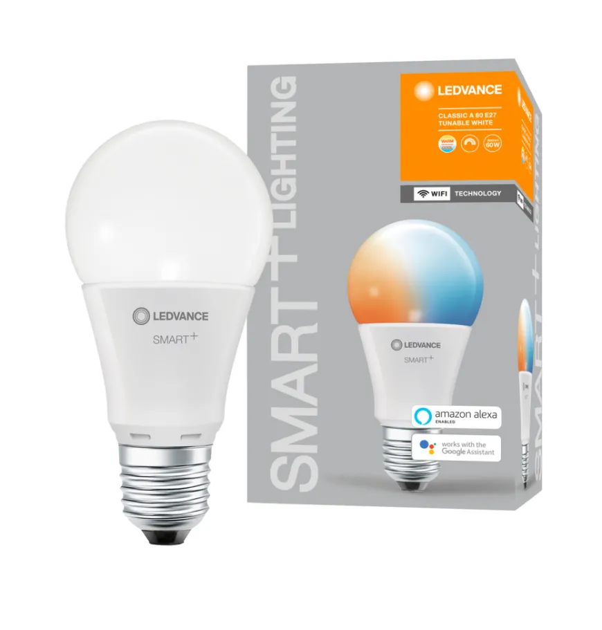 LEDVANCE SMART+ standard pære hvid E27 9 W