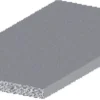 Listeprofil flad alu 2 x 25 x 1000 mm