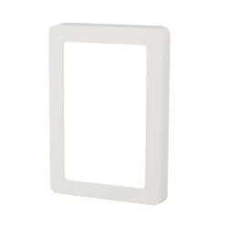 LK FUGA® designramme Base 63 1,5 modul hvid