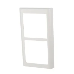 LK FUGA® designramme Soft 63 2×1 modul lodret hvid