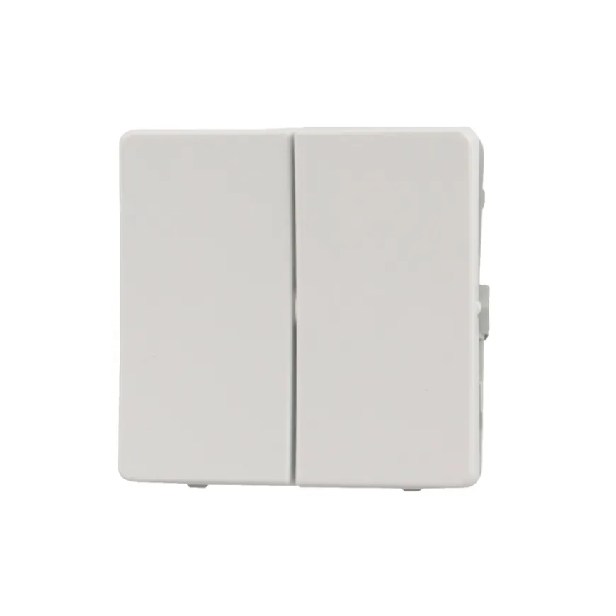 LK FUGA® dobbelt kroneafbryder hvid