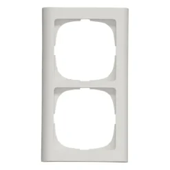LK FUGA® Softline ramme 63 til 2 afbrydere hvid