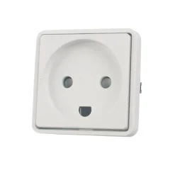 LK FUGA® stikkontakt m/jord hvid