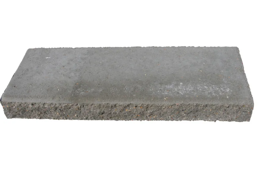 Lock-Block topplade grå 40 x 60 x 7 cm