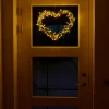 Lyshjerte 80 LED-pærer 40 cm