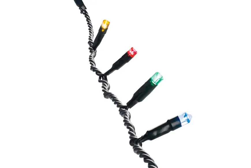Lyskæde Basis 300 LED multi 29,9 meter