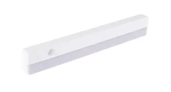 Lysskinne m/LED og sensor hvid L: 275 mm