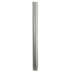 Nedløbsrør stål, 3 m