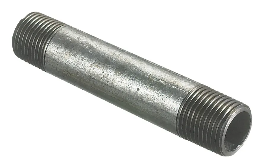 Nippelrør galvaniseret 1/2" x 40 mm