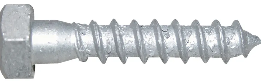 NKT Fasteners fransk skrue 10 x 80 mm 2 stk.