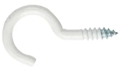 NKT Fasteners skruekrog hvid 5,0 x 65 mm 2 stk.