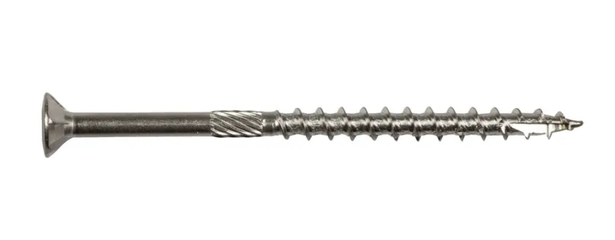 NKT Fasteners SPUN+ rustfri skrue 5,0 x 80 mm 100 stk.