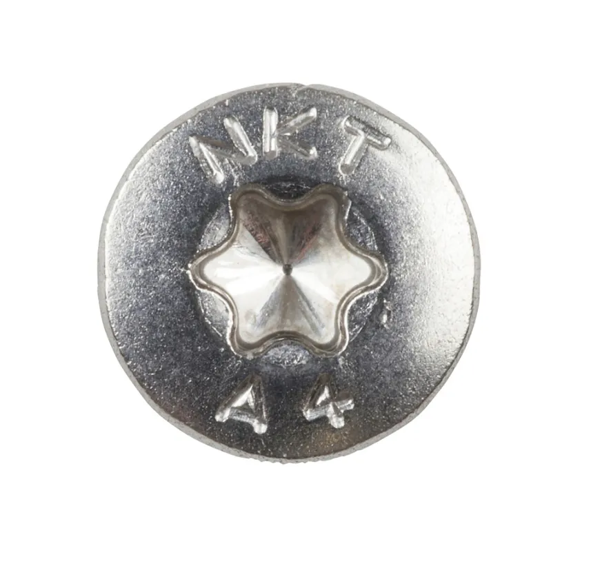 NKT Fasteners SPUN+ spunskrue rustfri A4 5,0 x 60 mm 200 stk.