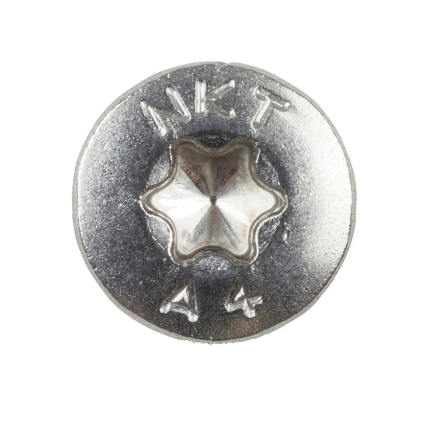 NKT Fasteners SPUN+ spunskrue rustfri A4 5,0 x 50 mm 200 stk.