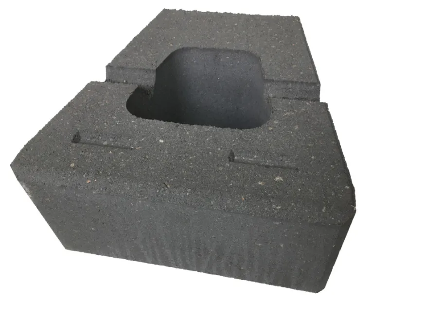 Nordic Block glat koks 30 x 30 x 15 cm