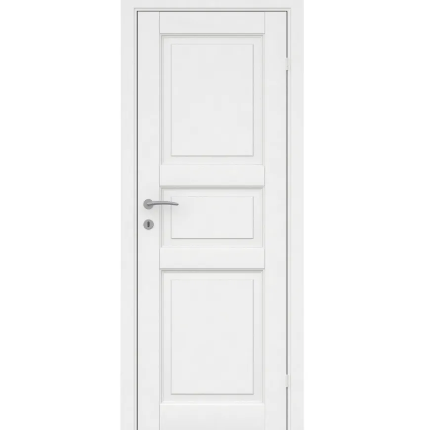 Optimal hvidmalet formpresset dør 82,5 x 204 cm
