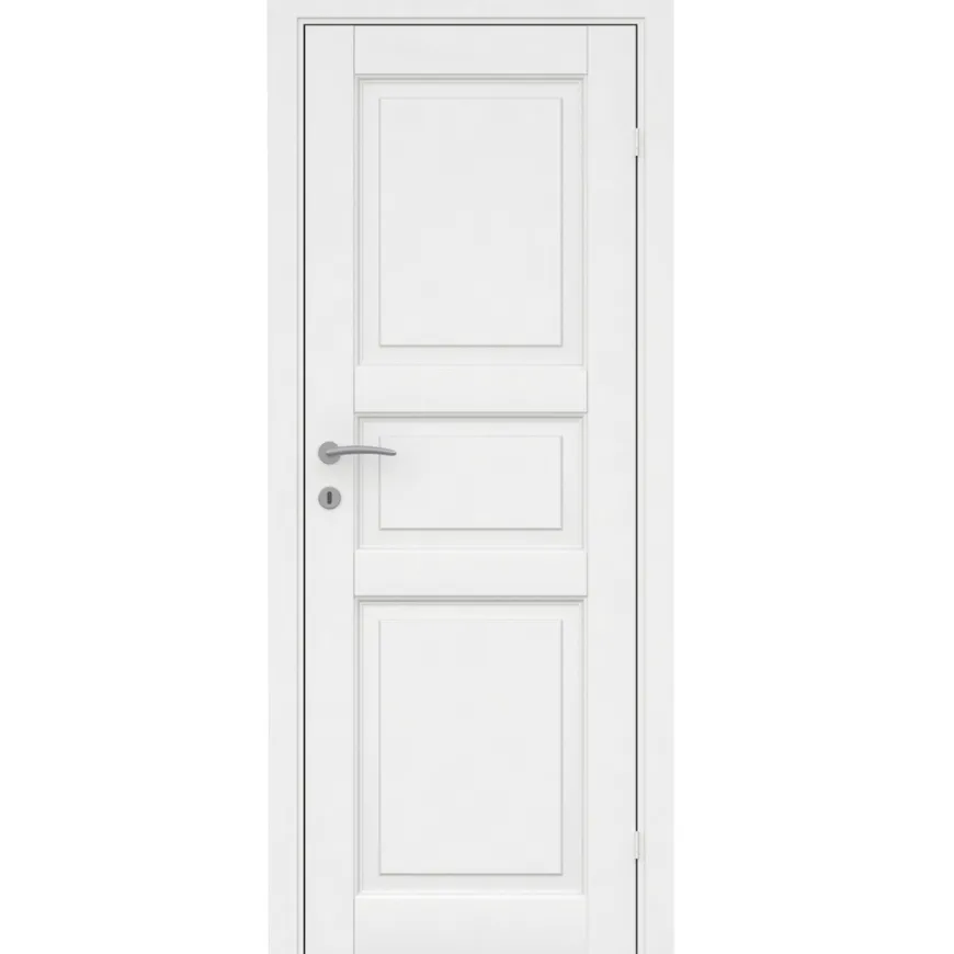 Optimal hvidmalet formpresset dør 72,5 x 204 cm