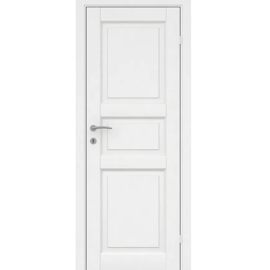 Optimal hvidmalet formpresset dør 62,5 x 204 cm