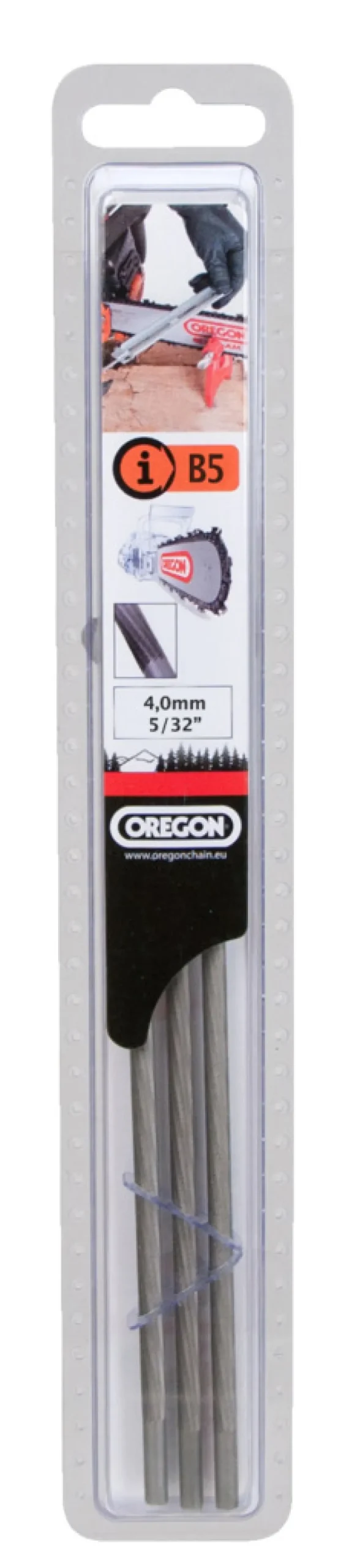 Oregon rundfil 4 mm til 3/8" savkæder - 3 stk