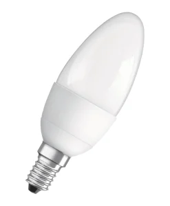 Osram LED kertepære E14 4,9 W 3-pk.
