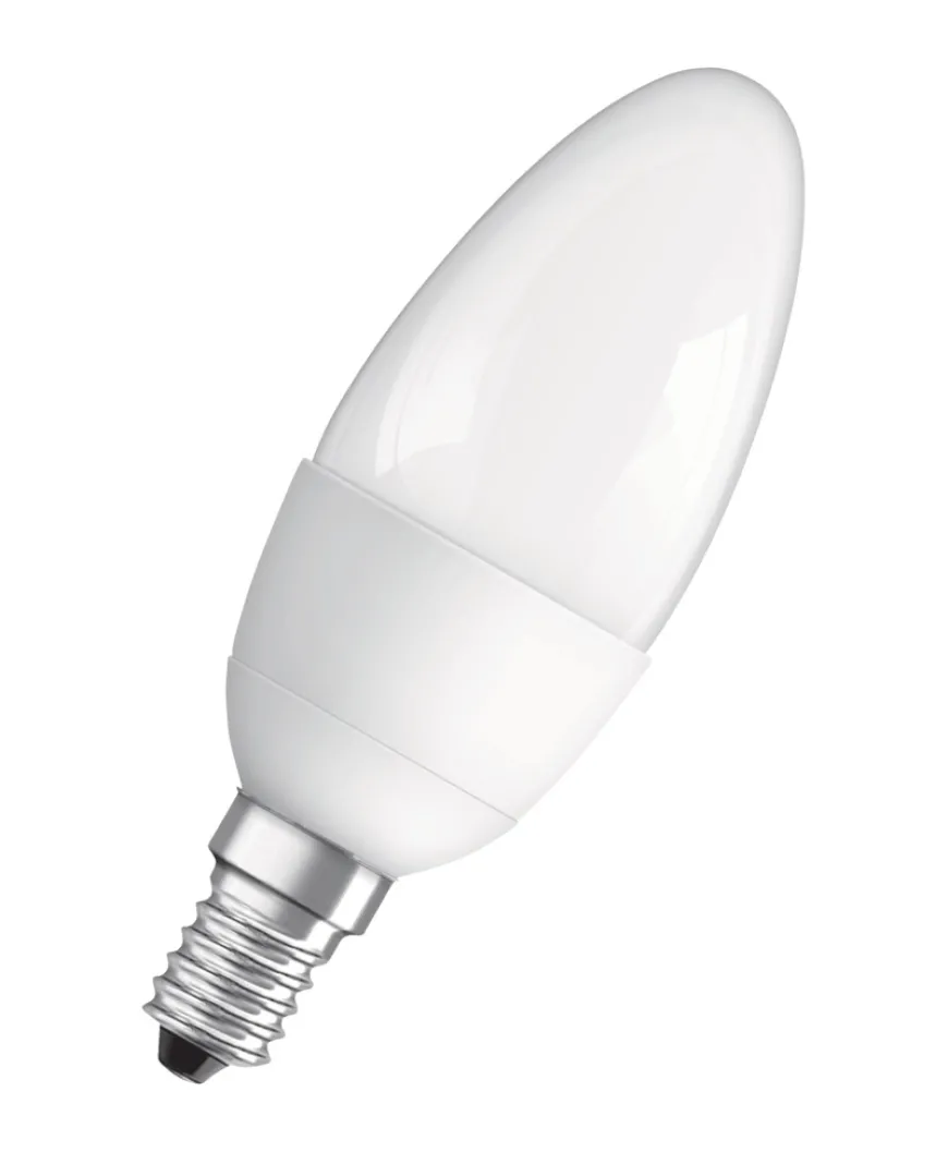 Osram LED kertepære E14 4,9 W 3-pk.