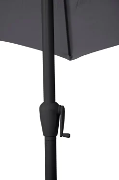 Parasol Arizona grå m/krank og tilt Ø300 cm - Sunlife®
