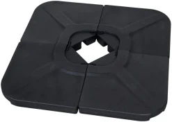 Parasolfod Indiana sort plast - Sunlife®