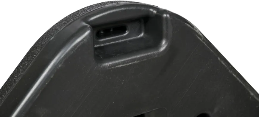 Parasolfod Indiana sort plast - Sunlife®