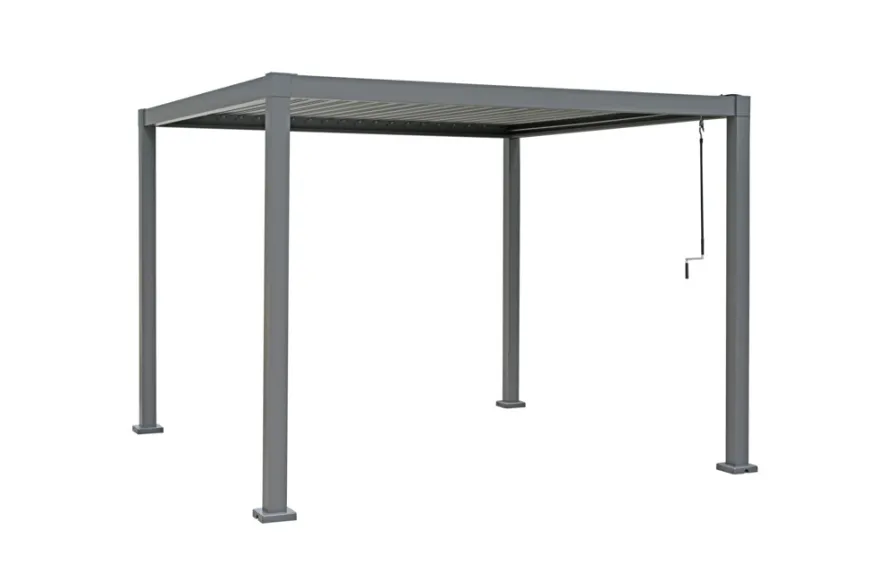 Pergola m/justerbart tag 3 x 3 meter - Sunlife®