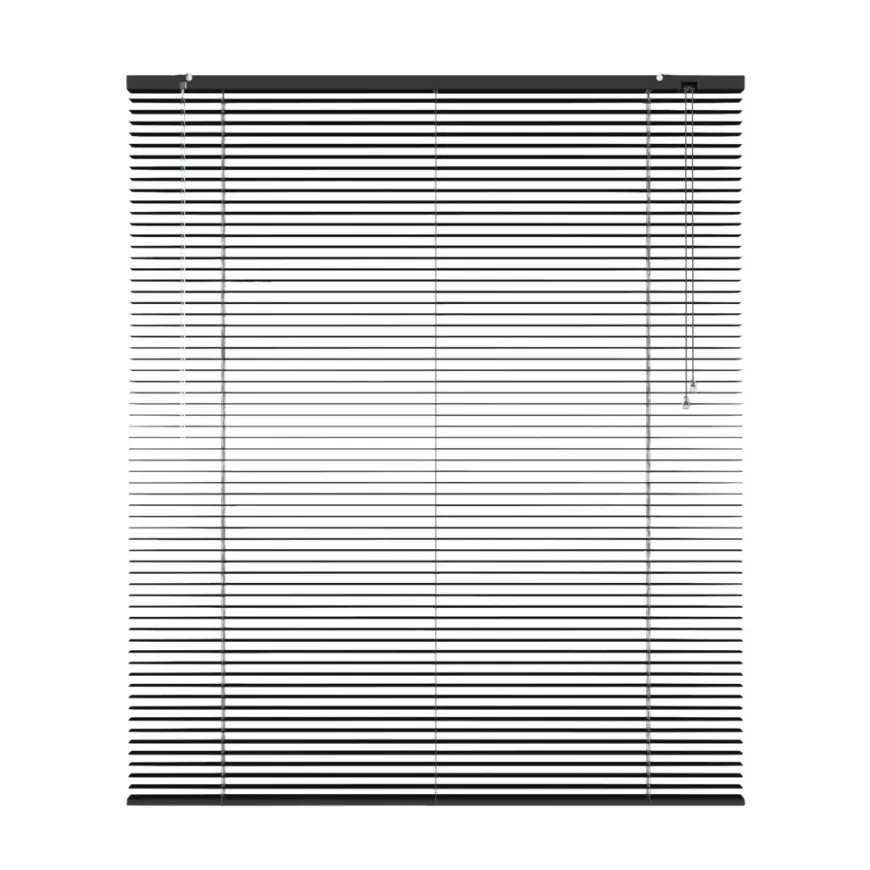 Persienne aluminium sort 90 x 130 cm