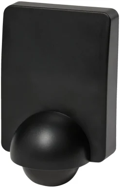 PIR-sensor 240° indendørs/udendørs sort - Elworks