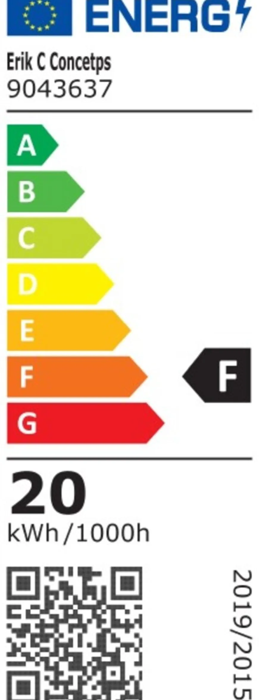 Plafond Ø38 cm inkl. 20 W LED-pære