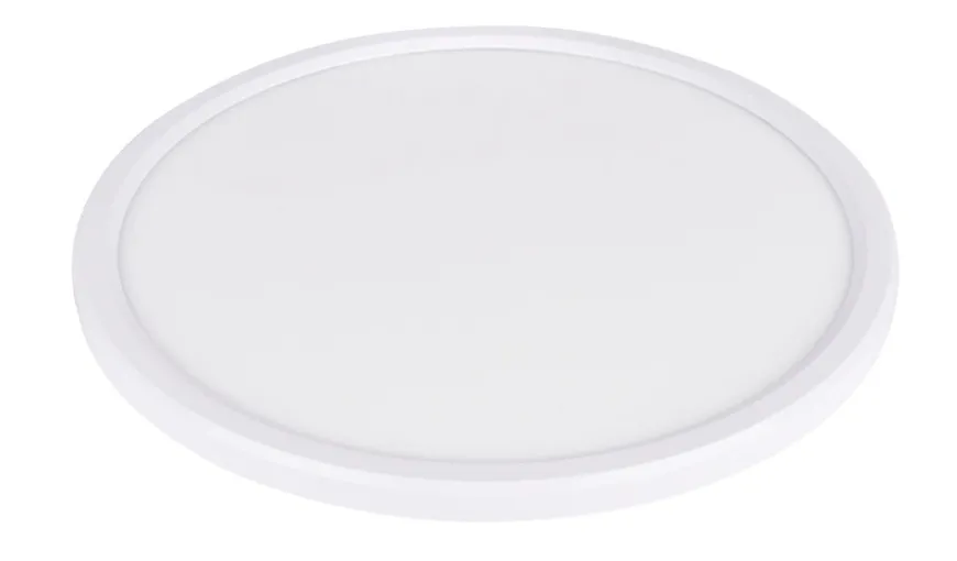 Plafond slim hvid Ø30 cm inkl. 15 W LED-pære