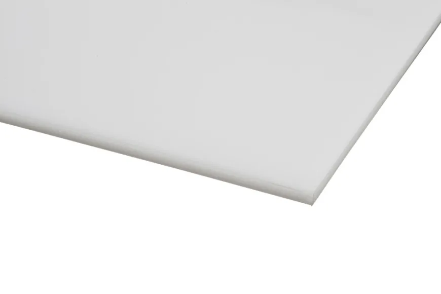 Plastplade hvid 5 x 660 x 500 mm