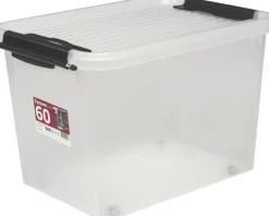 Plast1 plastboks m/låg klar - SystemBox 60