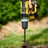Pælebor til boremaskine 2-pk. - Garden®