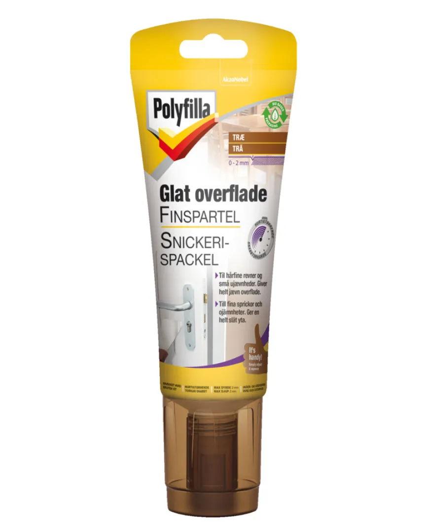 Polyfilla glat overflade til træ 400 gram