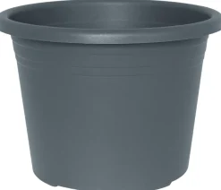 Potte Cylindro plast grå Ø20 cm