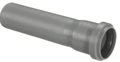 PP afløbsrør grå 40 mm x 1000 mm