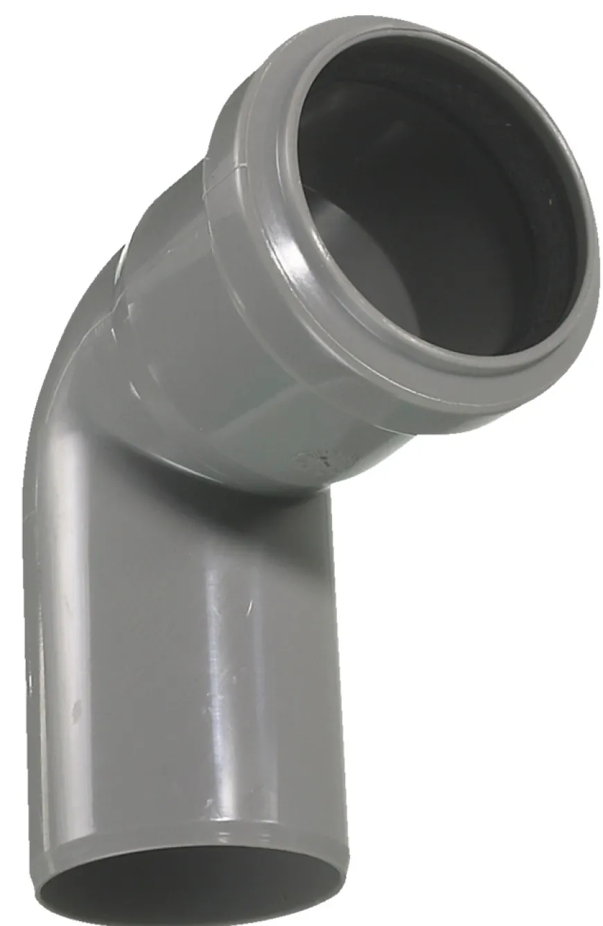 PP bøjning grå 50 mm x 87 gr.