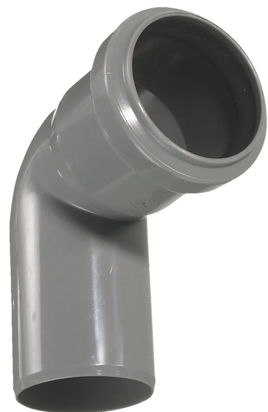 PP bøjning grå 32 mm x 87 gr.