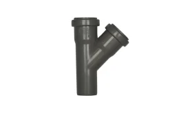 PP grenrør grå 32 mm x 45 gr