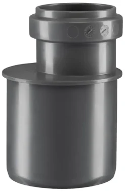 PP reduktion høj grå 50 mm x 32 mm