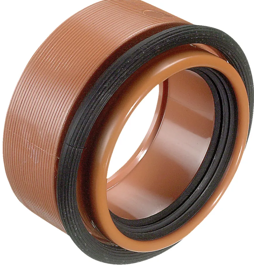 PVC kloakreduktion 110 mm x 148 mm rød
