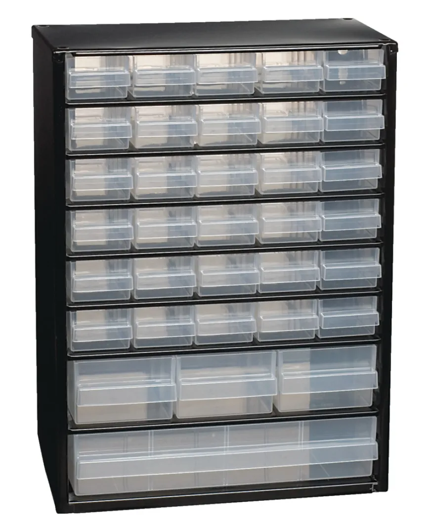 raaco skuffereol stål/plast 42 x 30,6 x 15 cm