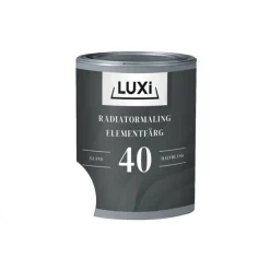 Radiatormaling hvid 0,75 liter - LUXI®